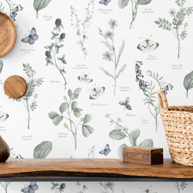 Papel Pintado Herbario - VIEVIS 02 | MURAKE - 86882