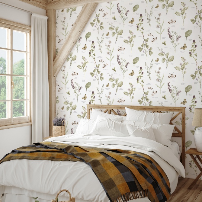 Papel Pintado Herbario - VIEVIS 03 | MURAKE - 86883