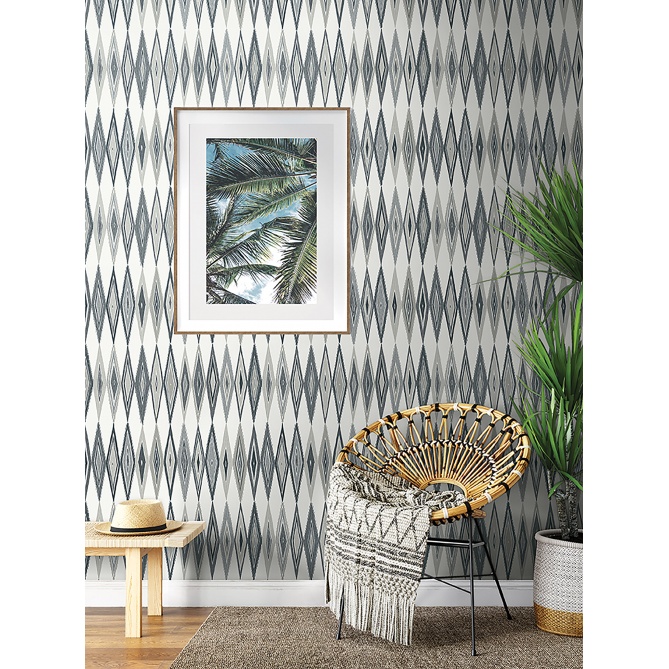 Papel Pintado Rombos alargados - TRAKAI 01 | MURAKE - 879111