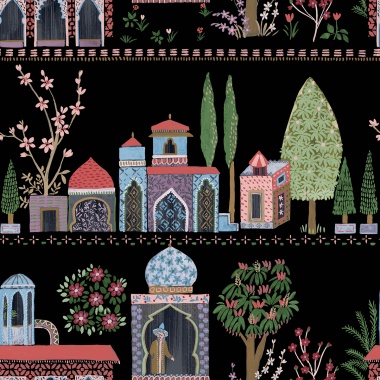 Papel Pintado Casas orientales - SAPPORO 01 | MURAKE - 879116