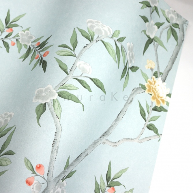 Papel Pintado Floral oriental - HAINAN 01 | MURAKE - 73261