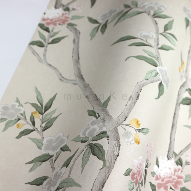 Papel Pintado Floral oriental - HAINAN 05 | MURAKE - 73265