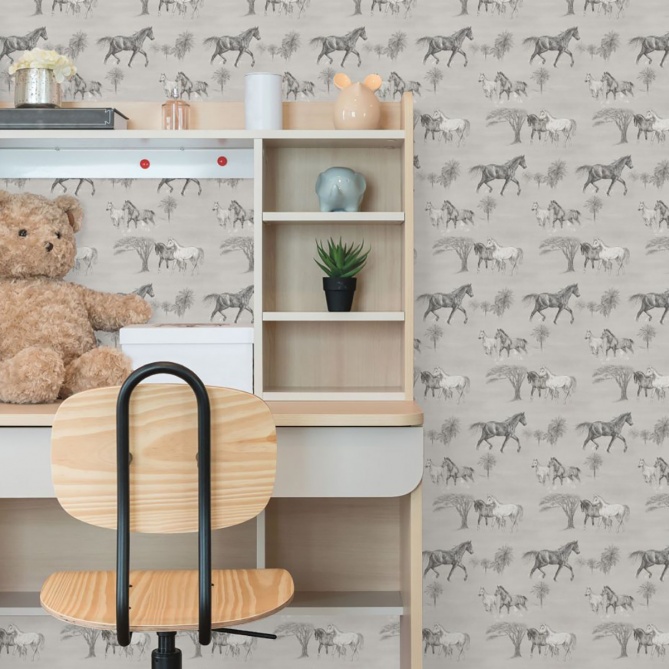 Papel Pintado Caballos salvajes - ROTEBRO 02 | MURAKE - 11492