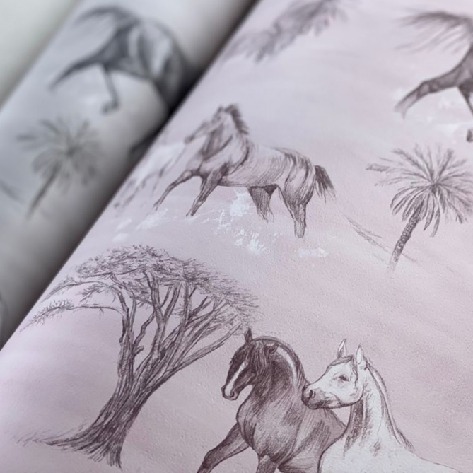 Papel Pintado Caballos salvajes - ROTEBRO 01 | MURAKE - 11491