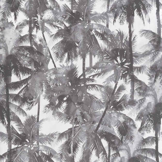 Papel Pintado Palmeras con zonas borradas - KISTA 02 | MURAKE - 11497