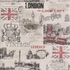 Papel Pintado Postales de Londres - TESINO  | MURAKE - 11529