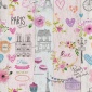 Papel Pintado Motivos románticos parisinos - SOLEURA  | MURAKE - 11525