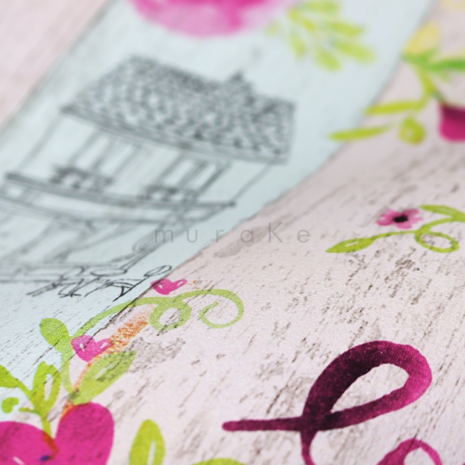 Papel Pintado Motivos románticos parisinos - SOLEURA  | MURAKE - 11525