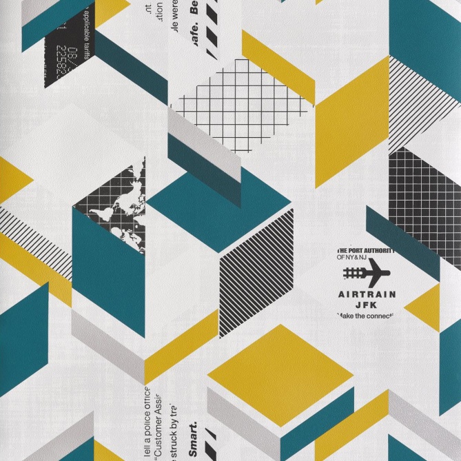 Papel Pintado Formas geométricas - KLOTEN  | MURAKE - 11524