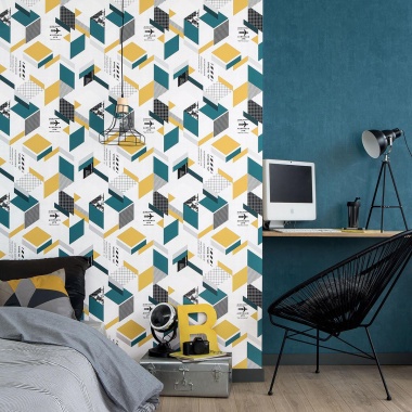 Papel Pintado Formas geométricas - KLOTEN  | MURAKE - 11524