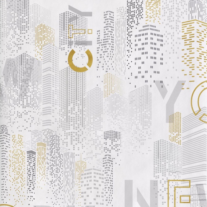 Papel Pintado Edificios Nueva York - VAUD 02 | MURAKE - 11532