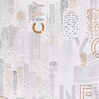 Papel Pintado Edificios Nueva York - VAUD 01 | MURAKE - 11531