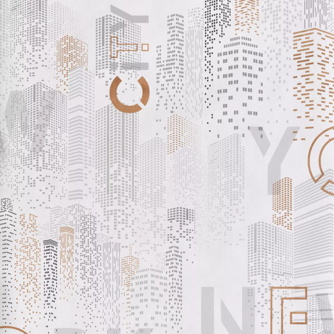 Papel Pintado Edificios Nueva York - VAUD 01 | MURAKE - 11531