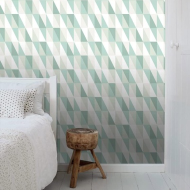 Papel Pintado Triángulos rectángulos - HENDAYA 02 | MURAKE - 7018-72