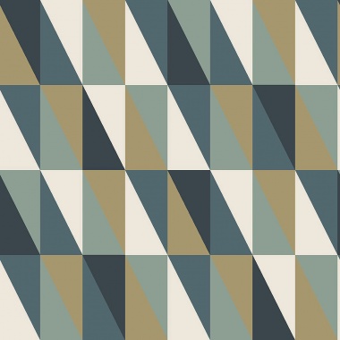 Papel Pintado Triángulos rectángulos - HENDAYA 07 | MURAKE - 7018-77