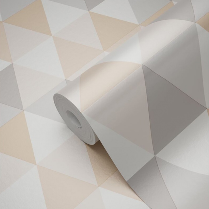 Papel Pintado Triángulos equiláteros - ROCHELLE 05 | MURAKE - 7018-85