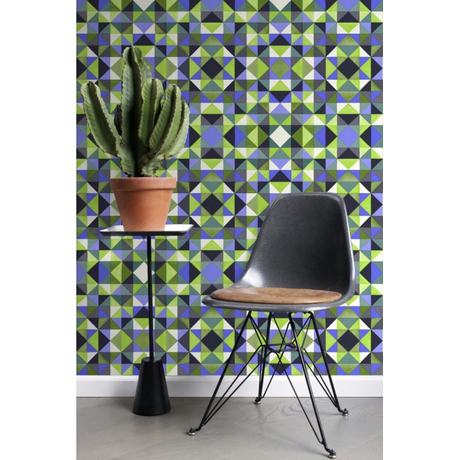 Papel Pintado Cubismo - BIARRITZ 08 | MURAKE - 7018-98