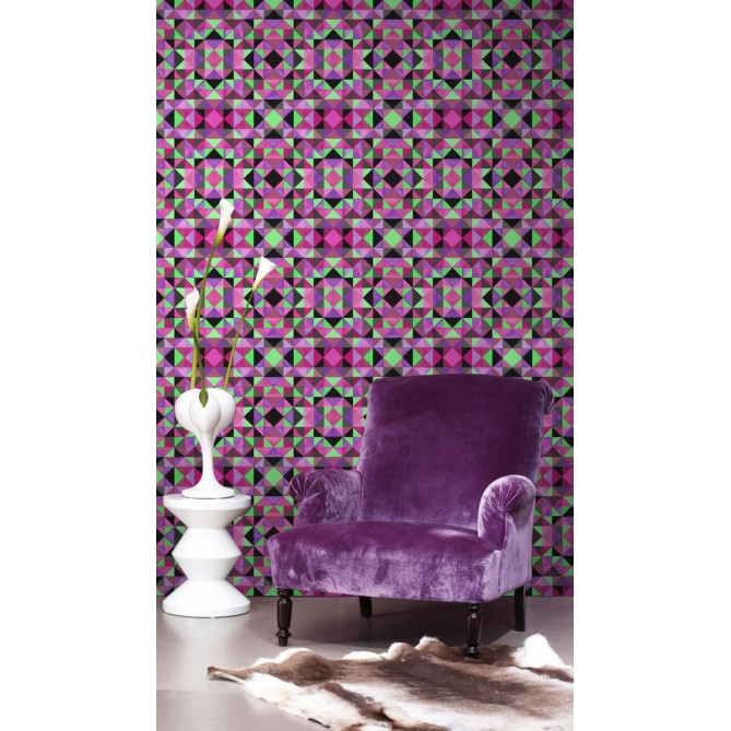 Papel Pintado Cubismo - BIARRITZ 06 | MURAKE - 7018-96