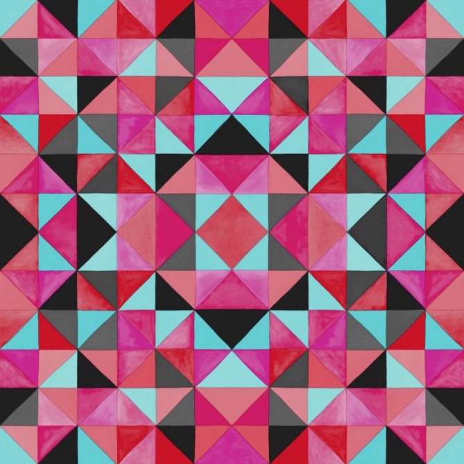 Papel Pintado Cubismo - BIARRITZ 05 | MURAKE - 7018-95