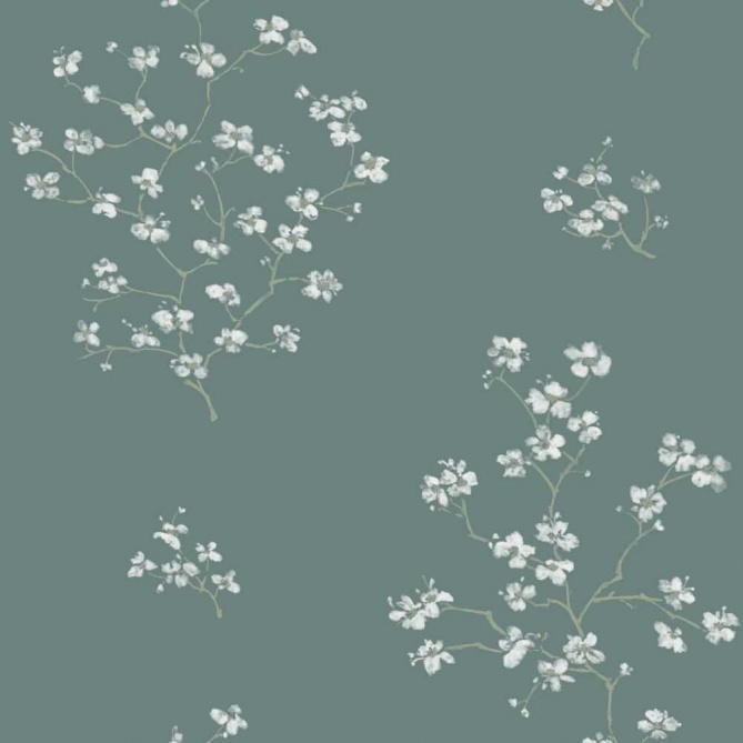 Papel Pintado Ramas en flor - HARISSA 01 | MURAKE - 7034-31