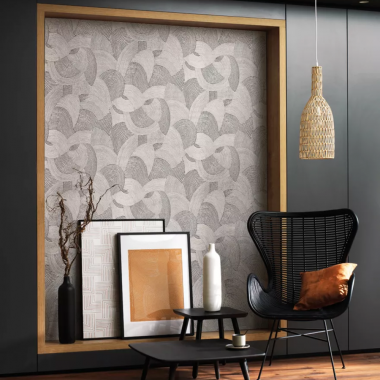 Papel Pintado Movimientos étnicos redondeados - ZAHLÉ 01 | MURAKE - 7033-71