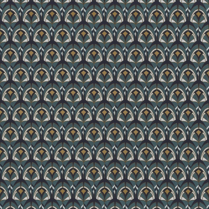 Papel Pintado Cola de pavo real - SIAUL 03 | MURAKE - 7032-23