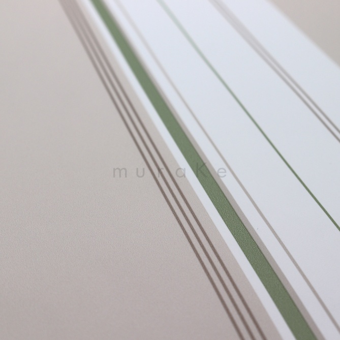 Papel Pintado Raya tricolor - TROJKO 01 | MURAKE - 83081