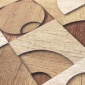 Papel Pintado Formas geométricas madera - ASSODE 02 | MURAKE - 83127