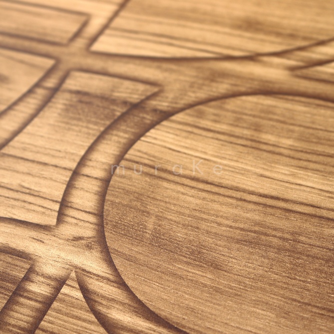 Papel Pintado Madera con diseño geométrico - DABAGA 01 | MURAKE - 83136