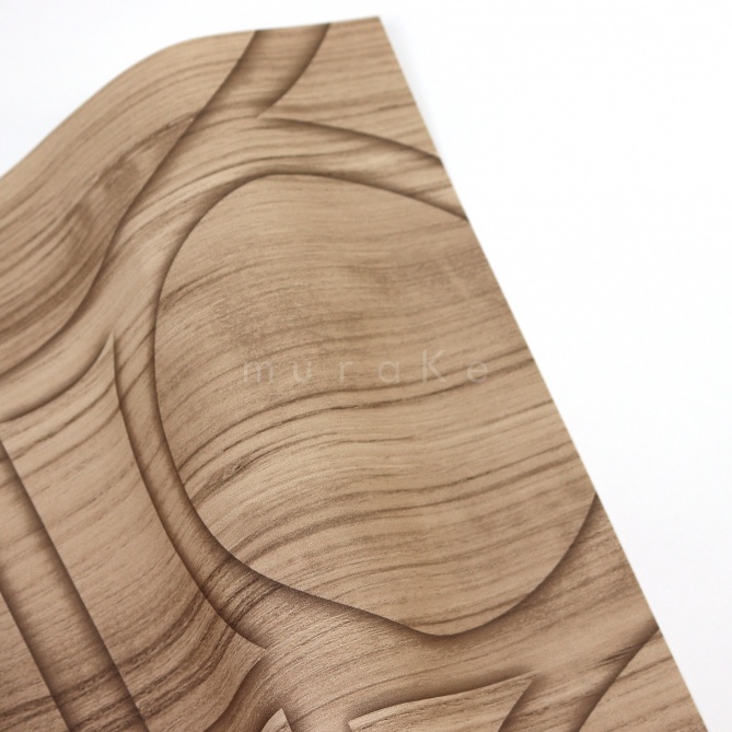 Papel Pintado Madera con diseño geométrico - DABAGA 02 | MURAKE - 83137