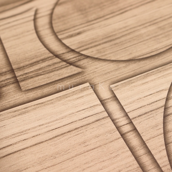 Papel Pintado Madera con diseño geométrico - DABAGA 02 | MURAKE - 83137