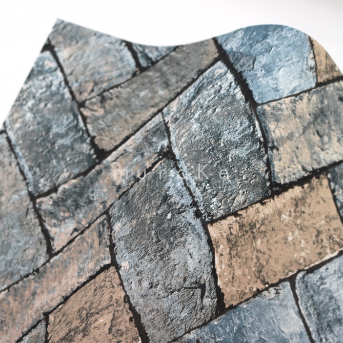 Papel Pintado Ladrillo en espiga - UTRECHT  | MURAKE - 83154