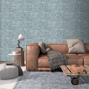 Papel Pintado Ladrillo pared industrial - WABASH 03 | MURAKE - 878913