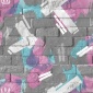 Papel Pintado Ladrillo y graffiti - LACONIA 03 | MURAKE - 878923