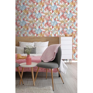 Papel Pintado Rombos - BOONE 04 | MURAKE - 878929