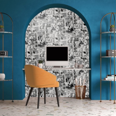 Papel Pintado Cartel Pop Art - DAYTON 03 | MURAKE - 878943