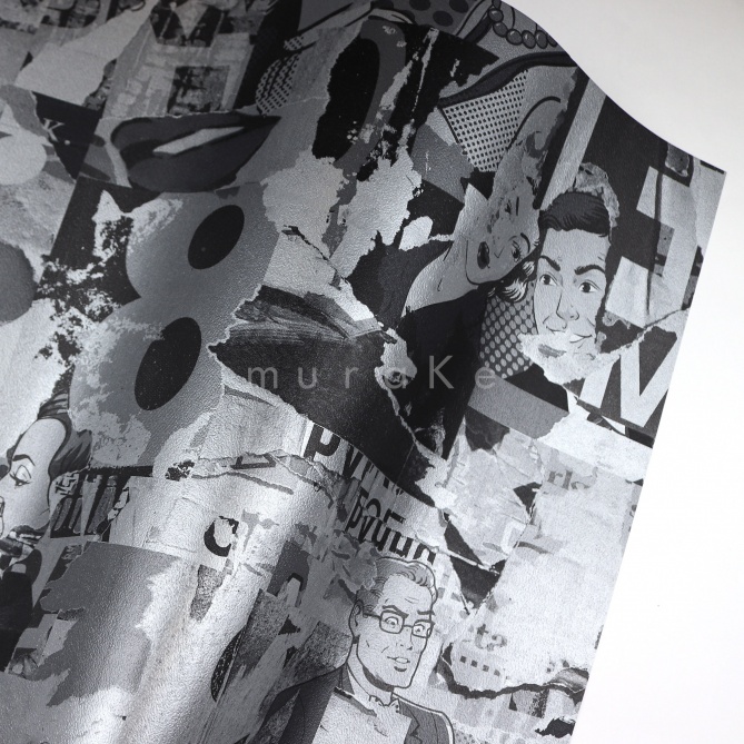 Papel Pintado Cartel Pop Art - DAYTON 03 | MURAKE - 878943