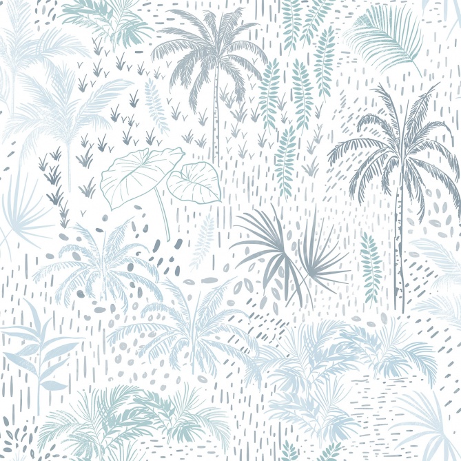 Papel Pintado Árboles tropicales - BELDEN 01 | MURAKE - 878956
