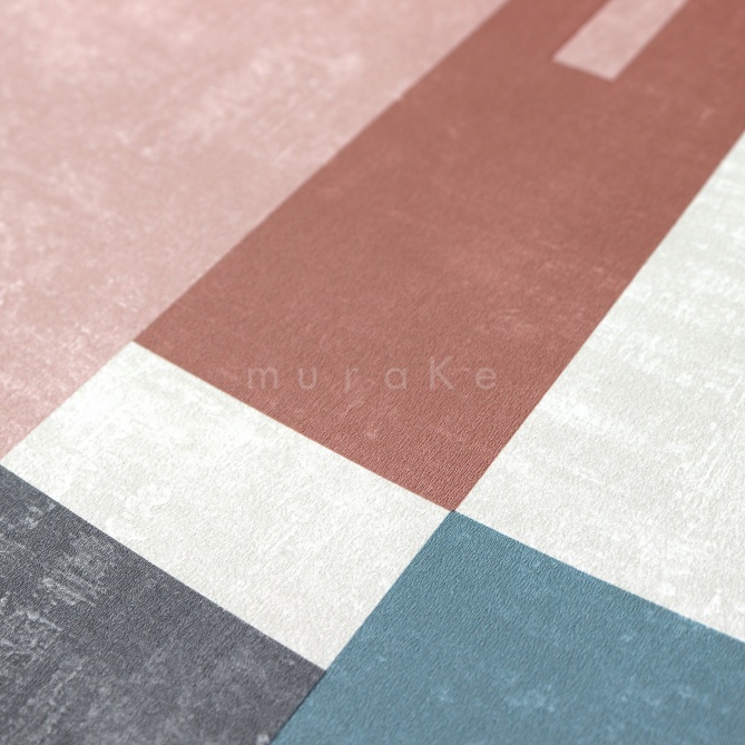 Papel Pintado Rectángulos superpuestos - CRETE 02 | MURAKE - 878962