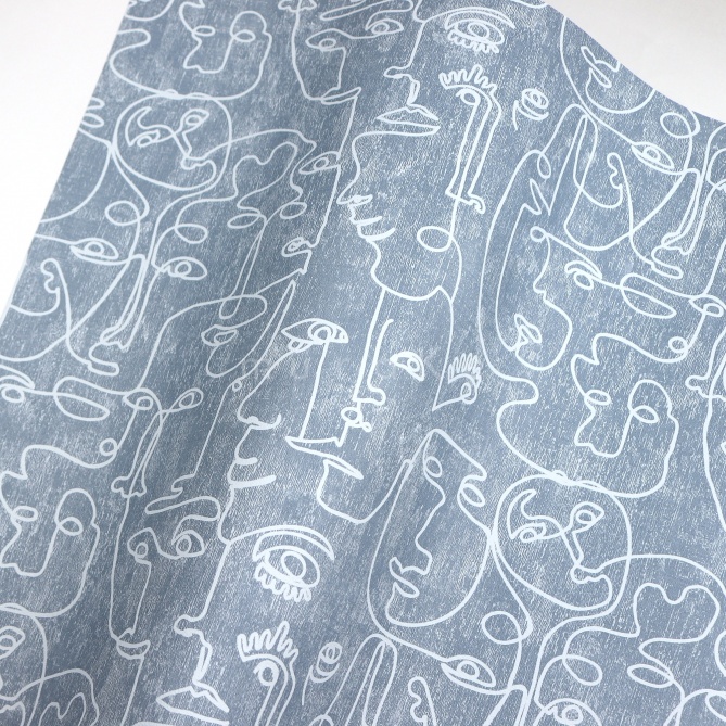 Papel Pintado Caras dibujadas - FARNAM 01 | MURAKE - 878966