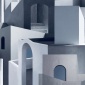 Papel Pintado Pueblo mediterráneo - LESHARA 01 | MURAKE - 878976