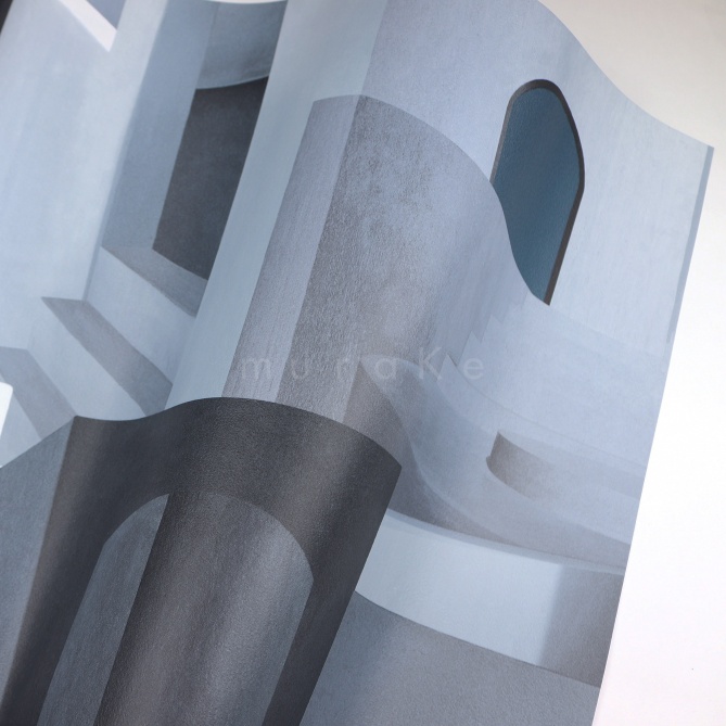 Papel Pintado Pueblo mediterráneo - LESHARA 01 | MURAKE - 878976