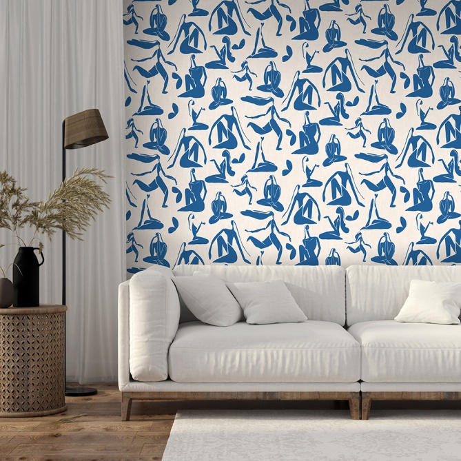 Papel Pintado Cuerpos abstractos - MELUN 04 | MURAKE - 878994