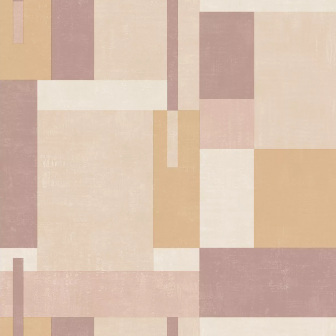 Papel Pintado Rectángulos superpuestos - CRETE 03 | MURAKE - 878963