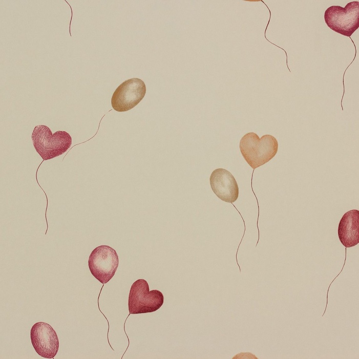 Papel Pintado GLOBOS CORAZON R00T01 - 1