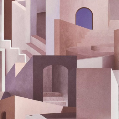 Papel Pintado Pueblo mediterráneo - LESHARA 02 | MURAKE - 878977