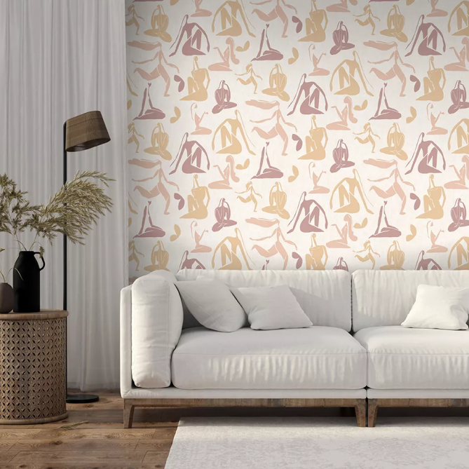 Papel Pintado Cuerpos abstractos - MELUN 02 | MURAKE - 878992