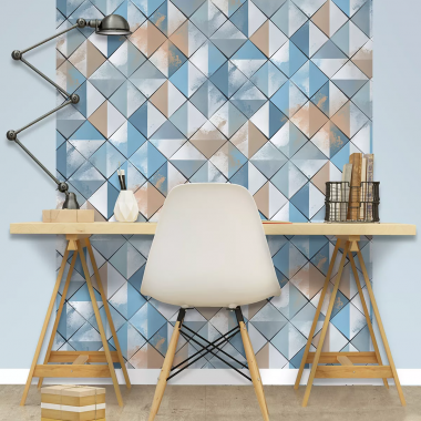 Papel Pintado Rombos - BOONE 01 | MURAKE - 878926