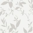 Papel Pintado FLORES GRIS B56M403 - 1