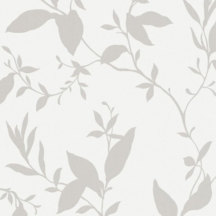 Papel Pintado FLORES GRIS B56M403 - 1